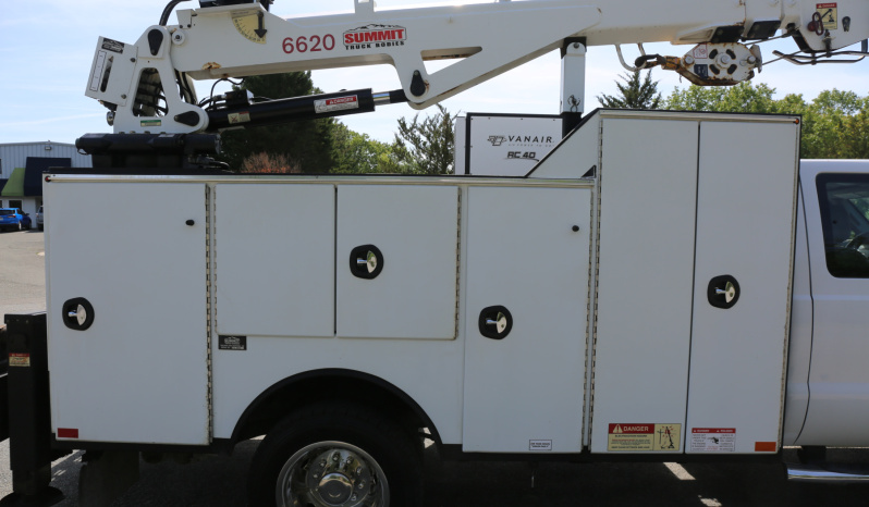 2016 Ford F-550 Mechanics Truck, Extended Cab, 4×4, 6.7 Diesel, Summit 6620 Crane full