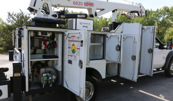 2016 Ford F-550 Mechanics Truck, Extended Cab, 4×4, 6.7 Diesel, Summit 6620 Crane full