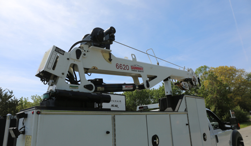 2016 Ford F-550 Mechanics Truck, Extended Cab, 4×4, 6.7 Diesel, Summit 6620 Crane full