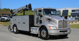 2021 Kenworth T270 Mechanics Truck, 14′ IMT Service Body, 10,000-30 Crane, EnPak, 150k Miles, 5200 Hours