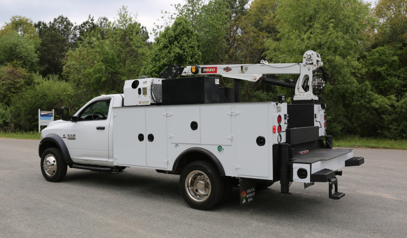 2016 Ram 5500 Mechanics Truck, IMT 7500 Crane, 4WD, Cummins Diesel, 167k Miles full