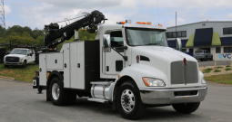 2020 Kenworth T270 Mechanics Truck, Under CDL, PX9, Summit 10620 Crane, Waste Oil Tanks, 104k Miles