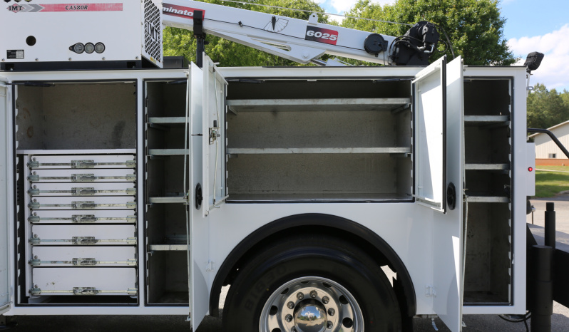2016 Peterbilt 337, PX9, Allison Auto, 33k GVWR, IMT 11′ Dominator Bed, 10,000# Crane, Compressor, Drawers, 183k Miles full