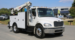 2012 Freightliner M2, Under CDL, 6.7 Cummins, Allison Auto, Summit 11′ Service Body, 10620 Crane, Welder