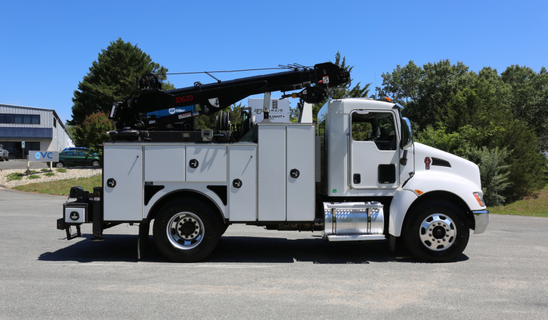 2021 Kenworth T270, Under CDL, PX9 350hp, Allison Auto, Air Ride, Summit 10620 Crane, Lube Skid, 104k Miles, 3600 Hrs full