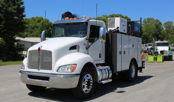 2021 Kenworth T270, Under CDL, PX9 350hp, Allison Auto, Air Ride, Summit 10620 Crane, Lube Skid, 104k Miles, 3600 Hrs full