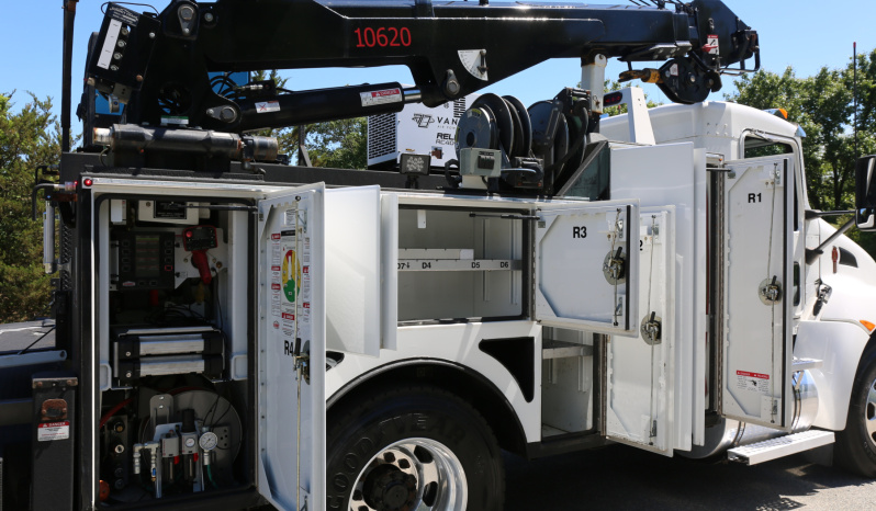 2021 Kenworth T270, Under CDL, PX9 350hp, Allison Auto, Air Ride, Summit 10620 Crane, Lube Skid, 104k Miles, 3600 Hrs full