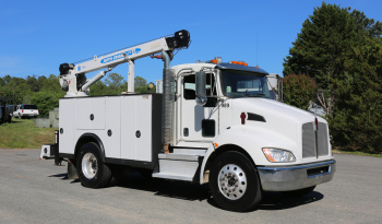 2020 Kenworth T270, Air Ride, Under CDL, Autocrane HC12s, 175k Miles, 7k Hours, PX7/Allison Auto full