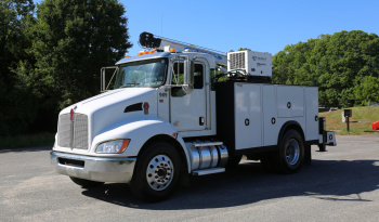 2020 Kenworth T270, Air Ride, Under CDL, Autocrane HC12s, 175k Miles, 7k Hours, PX7/Allison Auto full