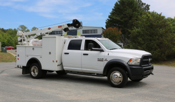 2017 Ram 5500 Crew Cab Mechanics Truck, 175k Miles, Cummins Diesel, IMT 5,000 Crane, 9′ Adkins Service Body, Hydraulic Compressor full