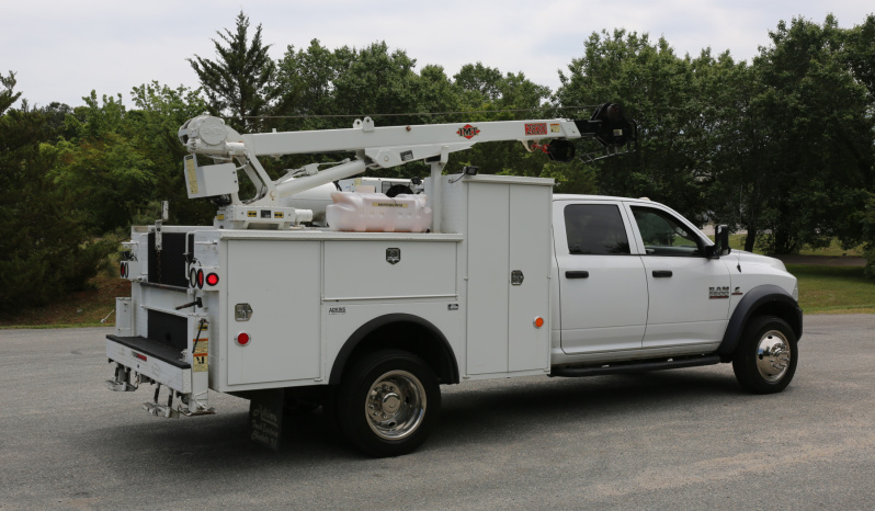 2017 Ram 5500 Crew Cab Mechanics Truck, 175k Miles, Cummins Diesel, IMT 5,000 Crane, 9′ Adkins Service Body, Hydraulic Compressor full