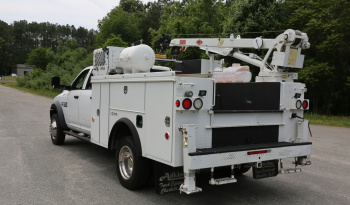 2017 Ram 5500 Crew Cab Mechanics Truck, 175k Miles, Cummins Diesel, IMT 5,000 Crane, 9′ Adkins Service Body, Hydraulic Compressor full