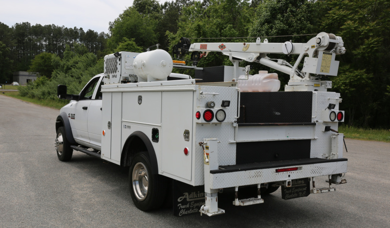 2017 Ram 5500 Crew Cab Mechanics Truck, 175k Miles, Cummins Diesel, IMT 5,000 Crane, 9′ Adkins Service Body, Hydraulic Compressor full