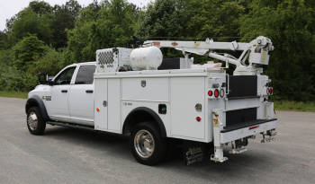 2017 Ram 5500 Crew Cab Mechanics Truck, 175k Miles, Cummins Diesel, IMT 5,000 Crane, 9′ Adkins Service Body, Hydraulic Compressor full