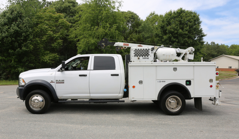 2017 Ram 5500 Crew Cab Mechanics Truck, 175k Miles, Cummins Diesel, IMT 5,000 Crane, 9′ Adkins Service Body, Hydraulic Compressor full