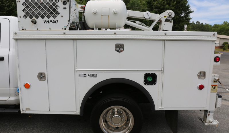 2017 Ram 5500 Crew Cab Mechanics Truck, 175k Miles, Cummins Diesel, IMT 5,000 Crane, 9′ Adkins Service Body, Hydraulic Compressor full