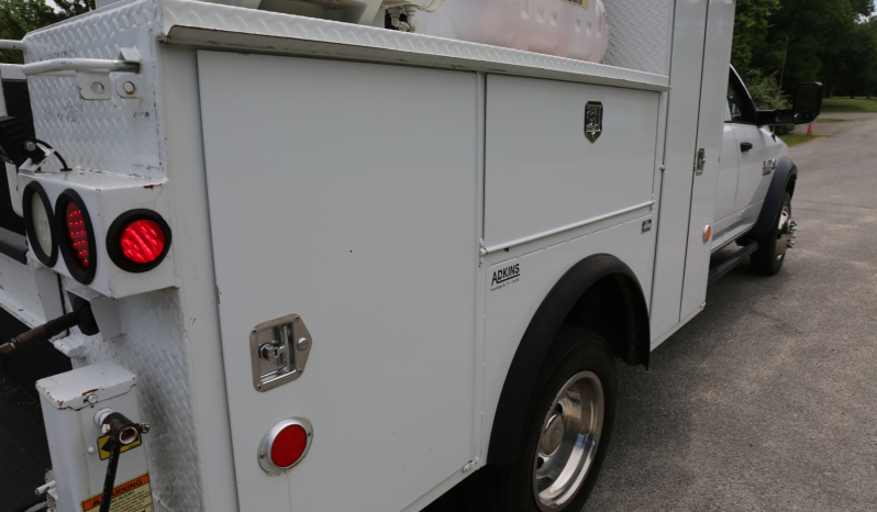 2017 Ram 5500 Crew Cab Mechanics Truck, 175k Miles, Cummins Diesel, IMT 5,000 Crane, 9′ Adkins Service Body, Hydraulic Compressor full