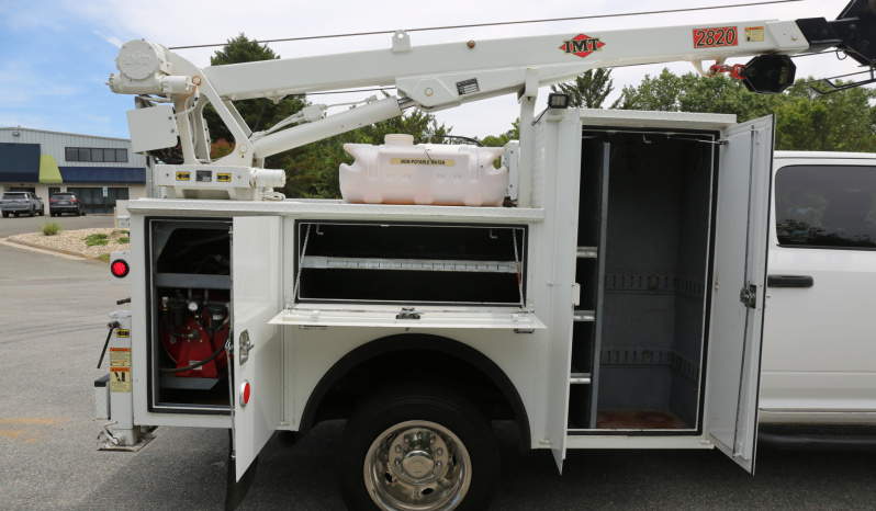 2017 Ram 5500 Crew Cab Mechanics Truck, 175k Miles, Cummins Diesel, IMT 5,000 Crane, 9′ Adkins Service Body, Hydraulic Compressor full