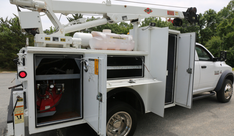 2017 Ram 5500 Crew Cab Mechanics Truck, 175k Miles, Cummins Diesel, IMT 5,000 Crane, 9′ Adkins Service Body, Hydraulic Compressor full