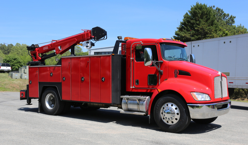 2016 Kenworth T270 Mechanics Truck, 14′ Summit Service Body, 10620 Summit Crane, 99k Miles, 3k Hours, Under CDL full