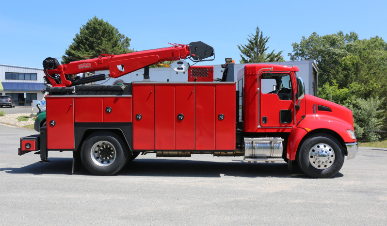 2016 Kenworth T270 Mechanics Truck, 14′ Summit Service Body, 10620 Summit Crane, 99k Miles, 3k Hours, Under CDL full