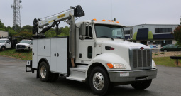 2020 Peterbilt 337 Mechanics Truck, PX7, Allison Auto, Under CDL, Palfinger 12k Crane, 209k Miles, 7800 Hours