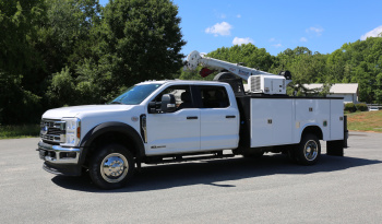 2024 Ford F550 Service Truck, Stellar 7621 Crane, Crew Cab, 4×4, 41k Miles, 1 Owner, 6.7 Diesel full