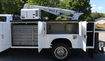 2024 Ford F550 Service Truck, Stellar 7621 Crane, Crew Cab, 4×4, 41k Miles, 1 Owner, 6.7 Diesel full