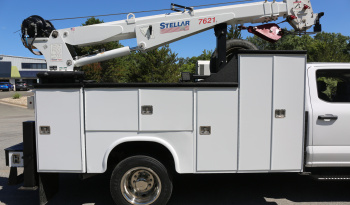 2024 Ford F550 Service Truck, Stellar 7621 Crane, Crew Cab, 4×4, 41k Miles, 1 Owner, 6.7 Diesel full