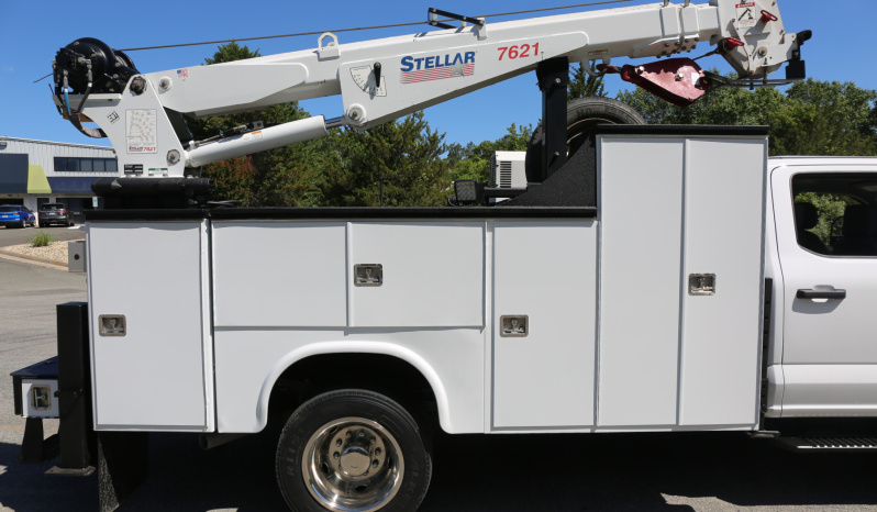 2024 Ford F550 Service Truck, Stellar 7621 Crane, Crew Cab, 4×4, 41k Miles, 1 Owner, 6.7 Diesel full