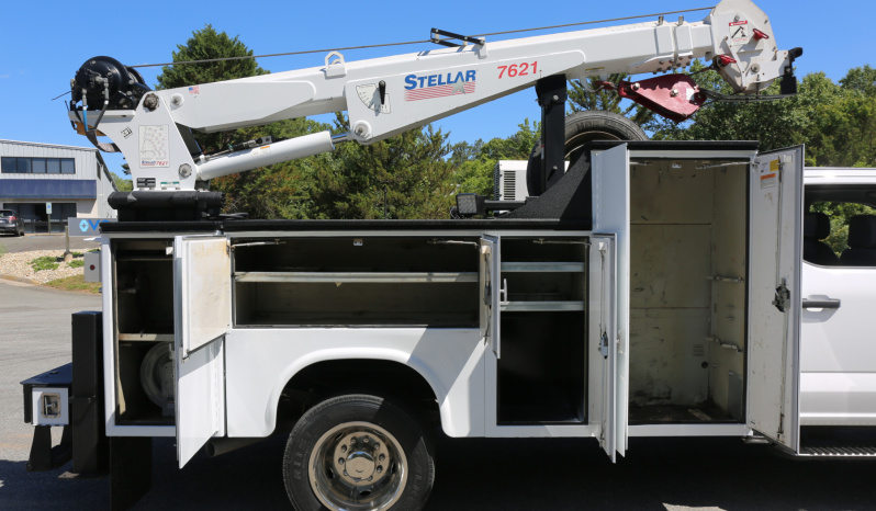 2024 Ford F550 Service Truck, Stellar 7621 Crane, Crew Cab, 4×4, 41k Miles, 1 Owner, 6.7 Diesel full