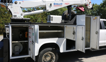 2024 Ford F550 Service Truck, Stellar 7621 Crane, Crew Cab, 4×4, 41k Miles, 1 Owner, 6.7 Diesel full