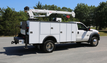 2012 Ford F550 Mechanics Truck, Diesel, 4WD, 177k Miles, Stellar 4421 PTO Driven Crane, Hydraulic Compressor, Drawers full