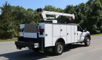 2012 Ford F550 Mechanics Truck, Diesel, 4WD, 177k Miles, Stellar 4421 PTO Driven Crane, Hydraulic Compressor, Drawers full