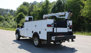 2012 Ford F550 Mechanics Truck, Diesel, 4WD, 177k Miles, Stellar 4421 PTO Driven Crane, Hydraulic Compressor, Drawers full