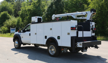 2012 Ford F550 Mechanics Truck, Diesel, 4WD, 177k Miles, Stellar 4421 PTO Driven Crane, Hydraulic Compressor, Drawers full