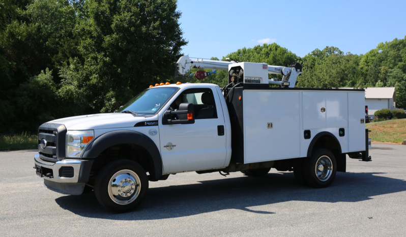 2012 Ford F550 Mechanics Truck, Diesel, 4WD, 177k Miles, Stellar 4421 PTO Driven Crane, Hydraulic Compressor, Drawers full
