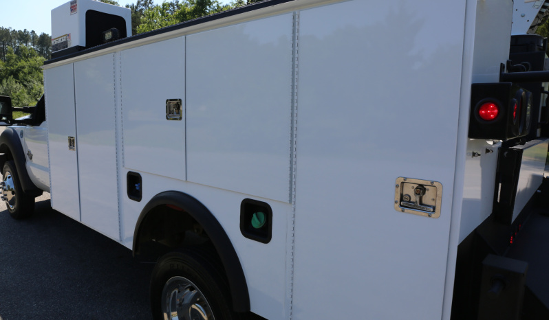 2012 Ford F550 Mechanics Truck, Diesel, 4WD, 177k Miles, Stellar 4421 PTO Driven Crane, Hydraulic Compressor, Drawers full