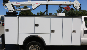 2012 Ford F550 Mechanics Truck, Diesel, 4WD, 177k Miles, Stellar 4421 PTO Driven Crane, Hydraulic Compressor, Drawers full