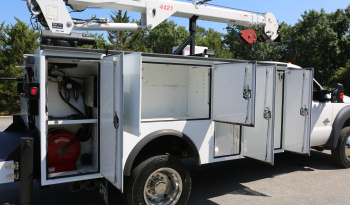 2012 Ford F550 Mechanics Truck, Diesel, 4WD, 177k Miles, Stellar 4421 PTO Driven Crane, Hydraulic Compressor, Drawers full