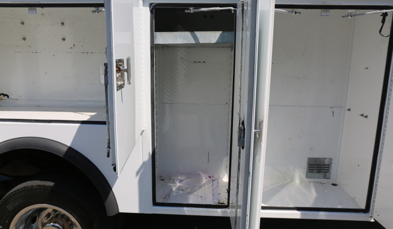 2012 Ford F550 Mechanics Truck, Diesel, 4WD, 177k Miles, Stellar 4421 PTO Driven Crane, Hydraulic Compressor, Drawers full
