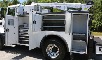 2023 Mack MD6 Mechanics Truck, Under CDL, Stellar 12630 Crane, 79k Miles, Cummins Diesel full