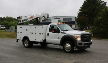 2015 Ford F550 Mechanics Truck, 102k Miles, Diesel, Summit 6620 Crane, 11′ TMAX Service Body full