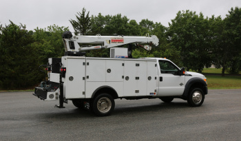 2015 Ford F550 Mechanics Truck, 102k Miles, Diesel, Summit 6620 Crane, 11′ TMAX Service Body full