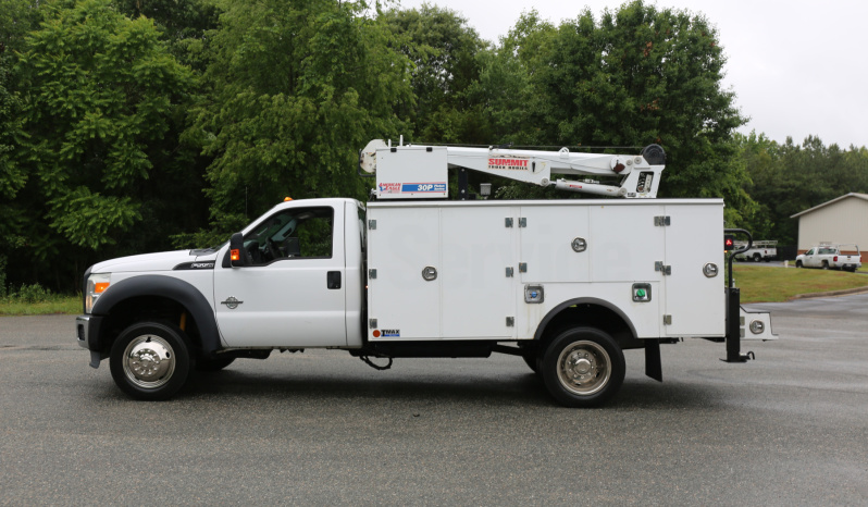2015 Ford F550 Mechanics Truck, 102k Miles, Diesel, Summit 6620 Crane, 11′ TMAX Service Body full