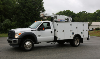 2015 Ford F550 Mechanics Truck, 102k Miles, Diesel, Summit 6620 Crane, 11′ TMAX Service Body full