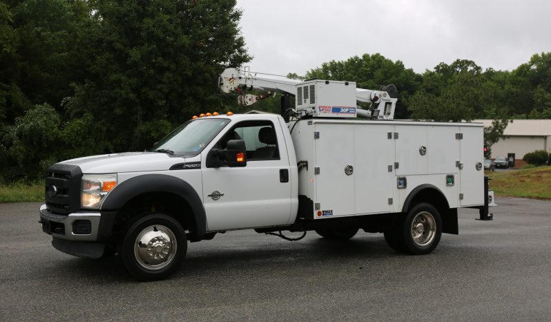 2015 Ford F550 Mechanics Truck, 102k Miles, Diesel, Summit 6620 Crane, 11′ TMAX Service Body full