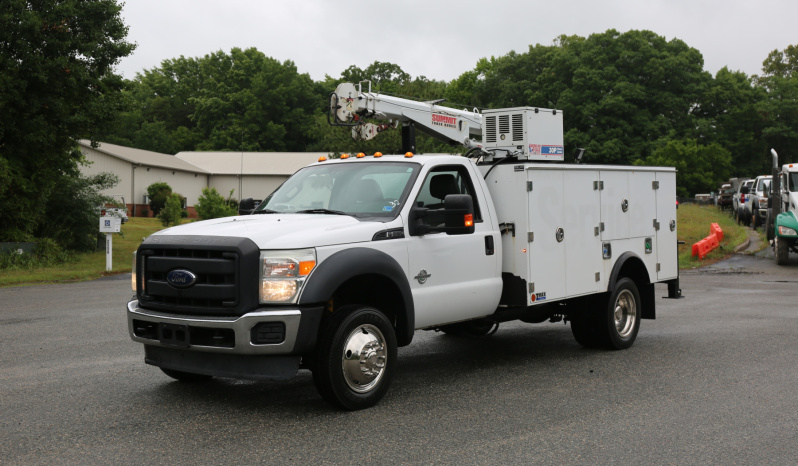 2015 Ford F550 Mechanics Truck, 102k Miles, Diesel, Summit 6620 Crane, 11′ TMAX Service Body full