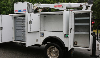 2015 Ford F550 Mechanics Truck, 102k Miles, Diesel, Summit 6620 Crane, 11′ TMAX Service Body full