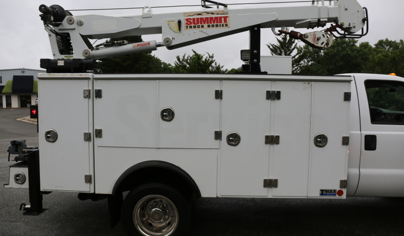 2015 Ford F550 Mechanics Truck, 102k Miles, Diesel, Summit 6620 Crane, 11′ TMAX Service Body full